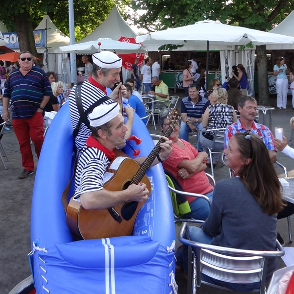 SAIL 2015 - zingende matrozen - muzikale matrozenboot - muzikanten duo - zeemansliederen - Woerden