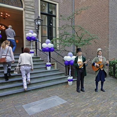 bruiloft Kasteel entree receptie diner DICKENS MUSE muzikanten duo muziek akoestisch mobiel