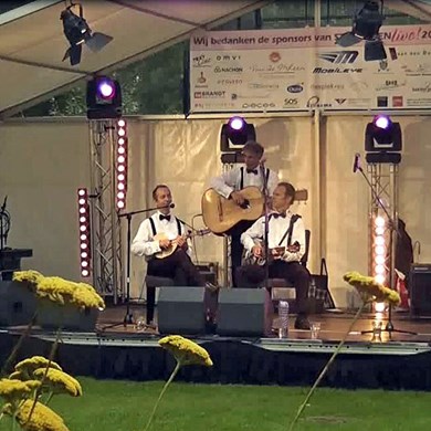 Paratata muziek trio muzikanten