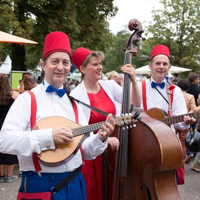PARATATA muziektrio 2014-08-23 Alphen Culinair (1v).jpg
