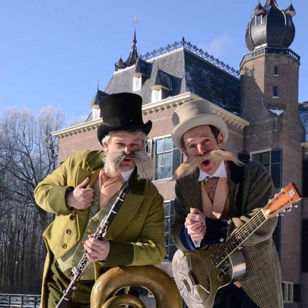Kasteel Oud Poelgeest Oegstgeest DICKENS MUSE muzikanten duo muziek akoestisch mobiel (1)